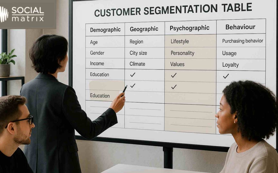 Customer Segmentation Table: A Practical Tool to Focus Your Marketing